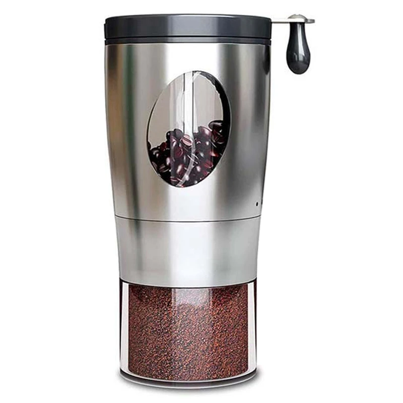 

Manual Coffee Grinder Coffee Bean Grinder Foldable Handle Adjustable Setting Suitable For Camping And Home Use