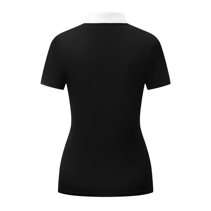 2023 Golf Women's Short Sleeve T-shirt Slim Fit Short Sleeve Polo Top Sports Quick Dry Breathable Jersey