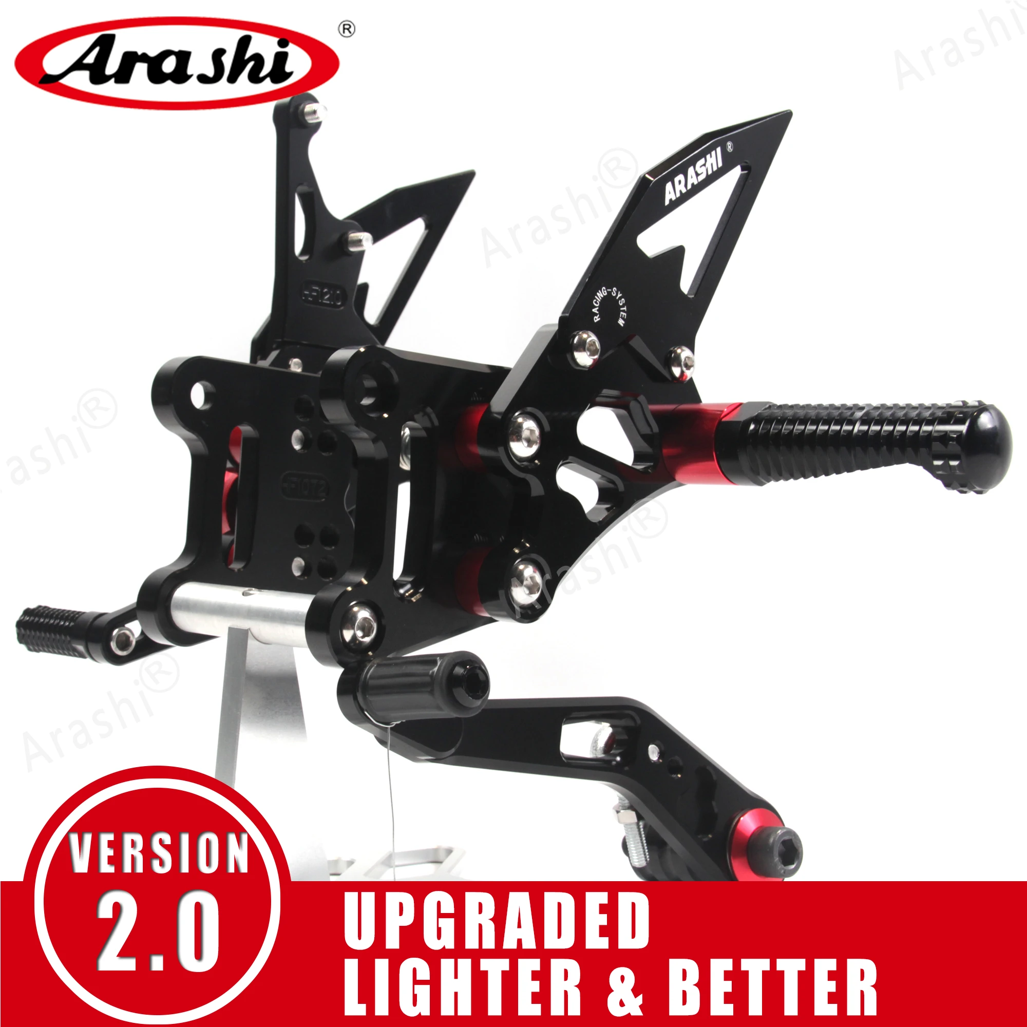 

Регулируемая подставка для ног Arashi CNC для SUZUKI GSXR1000 2005-2021 GSX1000R GSXR GSX-R 1000 2009 2010 2011 2013