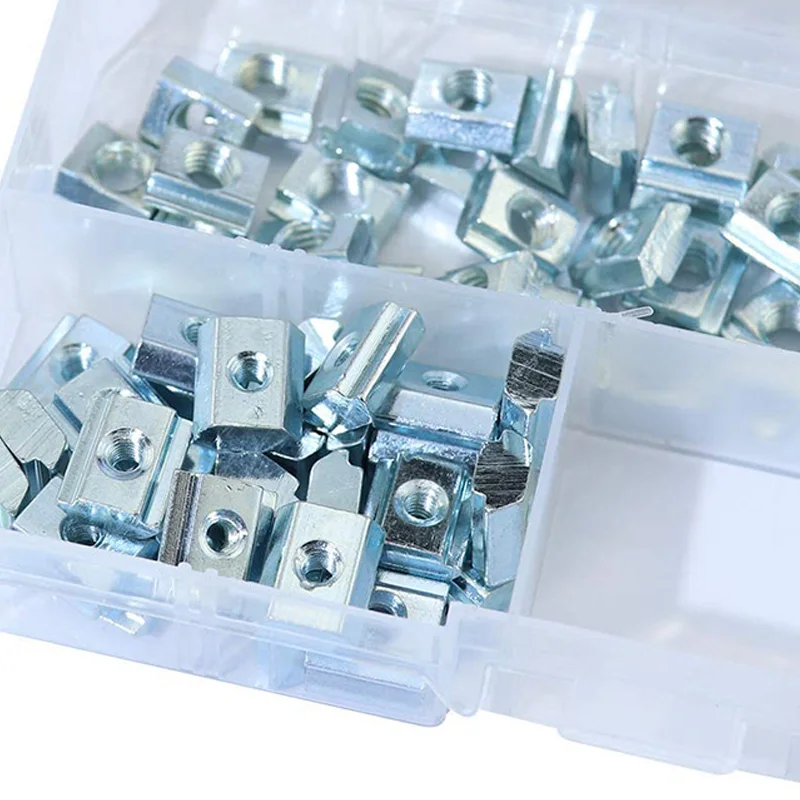 Акция! Набор Т-образных гаек для экструзии алюминия 6 мм (M3 M4 M5) 120 шт. |