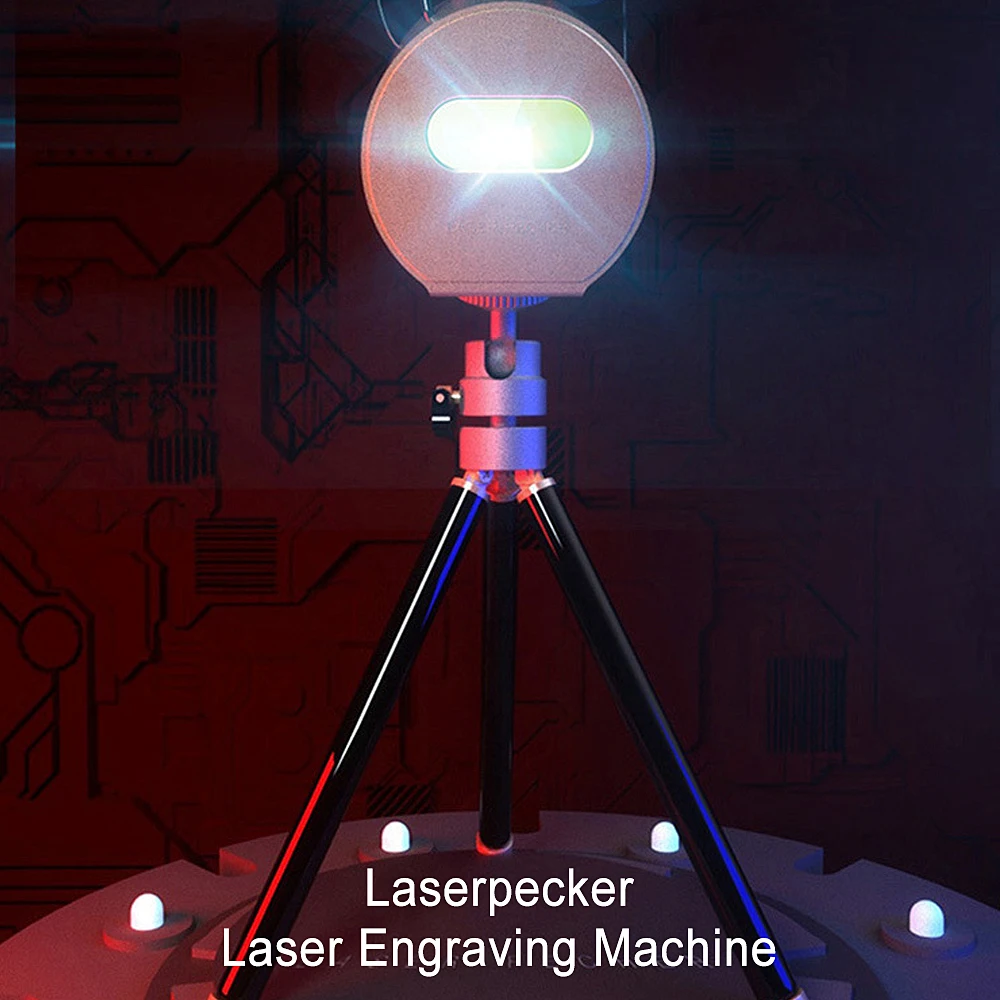 Laserpecker Laser Engraver Portable Laser Engraving Machine Mini Desktop 3D Printer Etcher Cutter Wood Router Machine