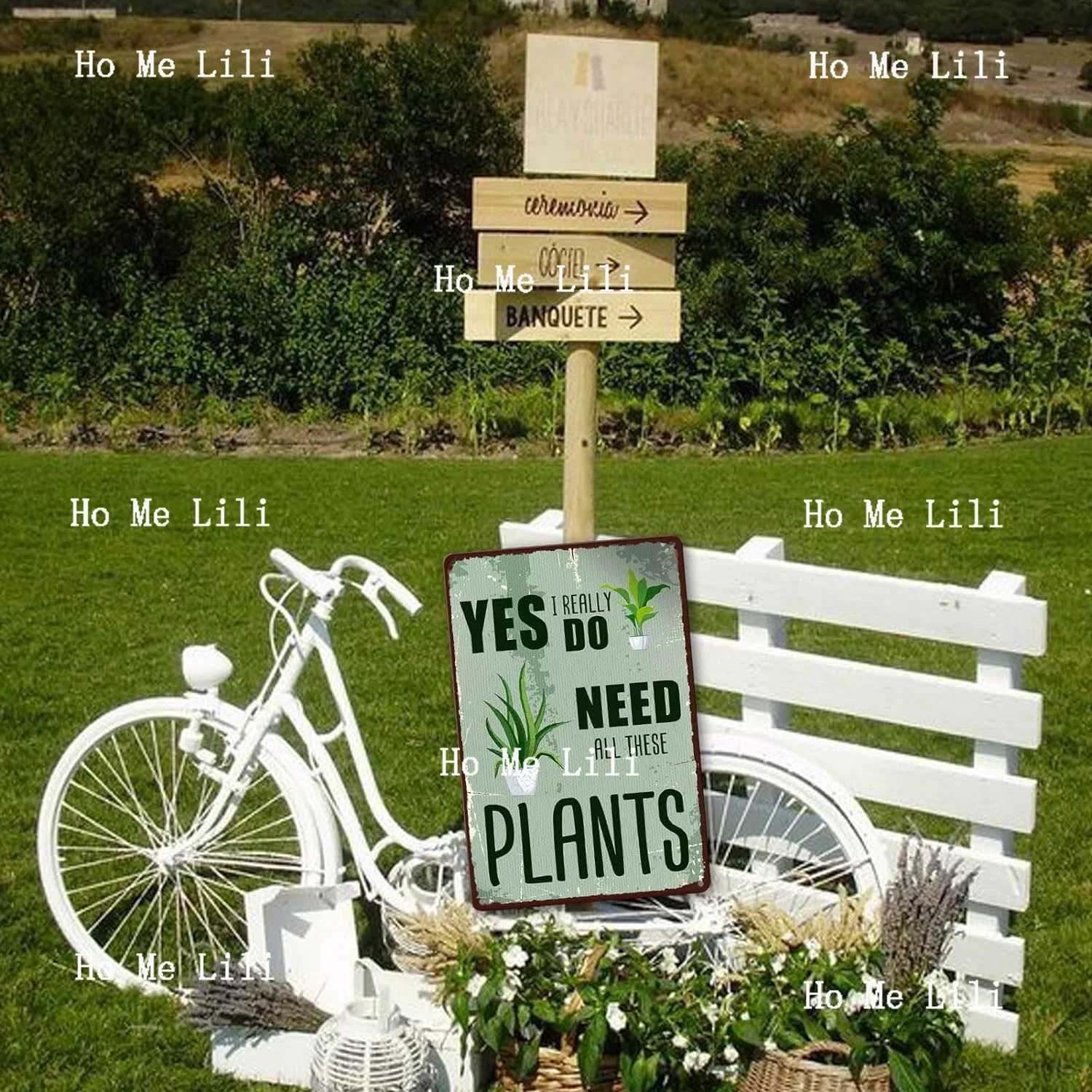 Логотип сада в стиле ретро да мне действительно нужны все эти растения для