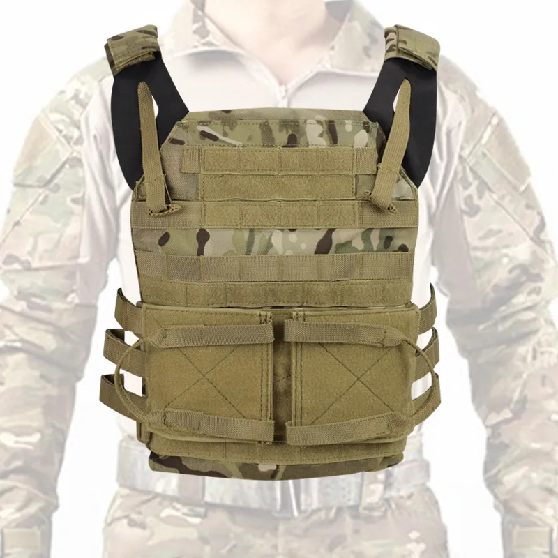Molle Tactical JPC Vest 2.0 Army Military Assault Plate Carrier Swat Airsoft Paintball Body Armor Hunting Protective Combat Vest