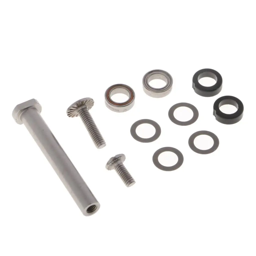 

1 Pc Fishing Reel Handle Shaft with Metal Washer And Plastic Washer for