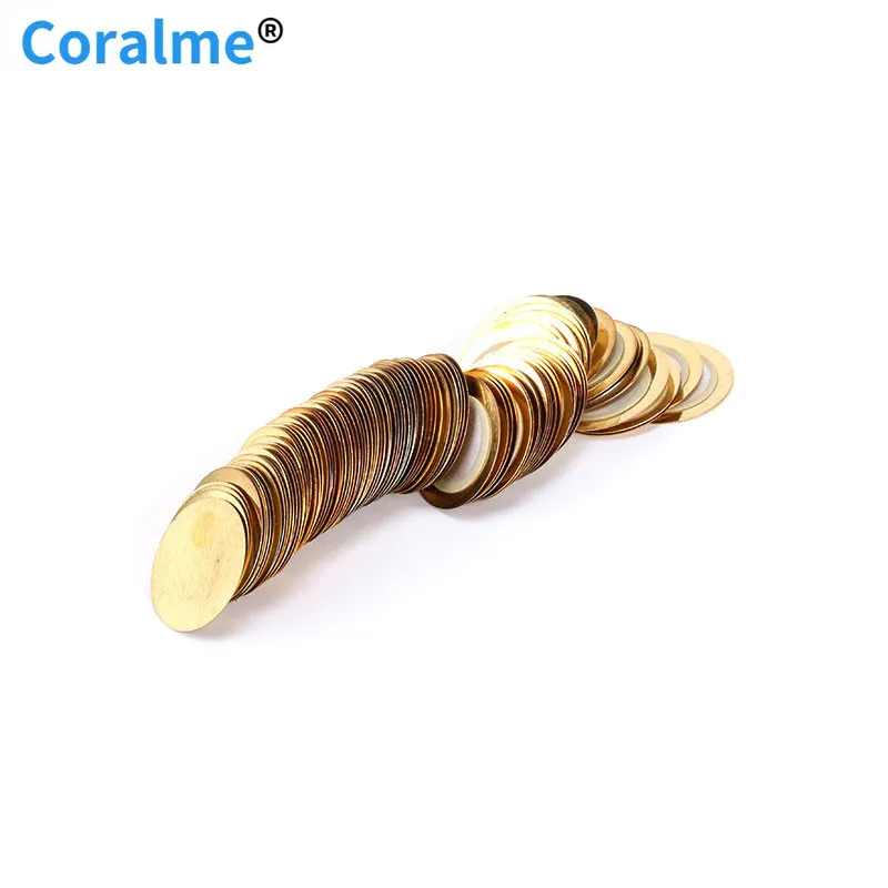 5 pcs 20mm Thickness 0.33mm Copper Piezo Disc for Buzzer Pressure Sensor Speaker DIY Electronic | Электронные компоненты и