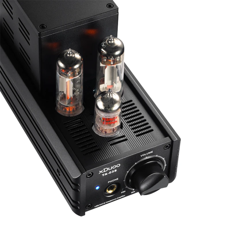 XDUOO TA-03S усилитель для наушников CS4398 * 2 XMOS U8 USB DAC 12AU7 6C19 ламповый Настольный 32 бит/192