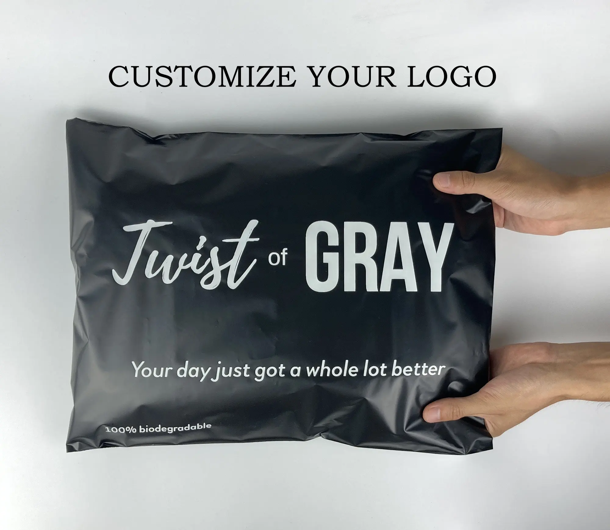 Custom LOGO Printed Biodegradable Postal Mailing Bags Shipping Delivery Postal Courier Bag 6X9 10X13