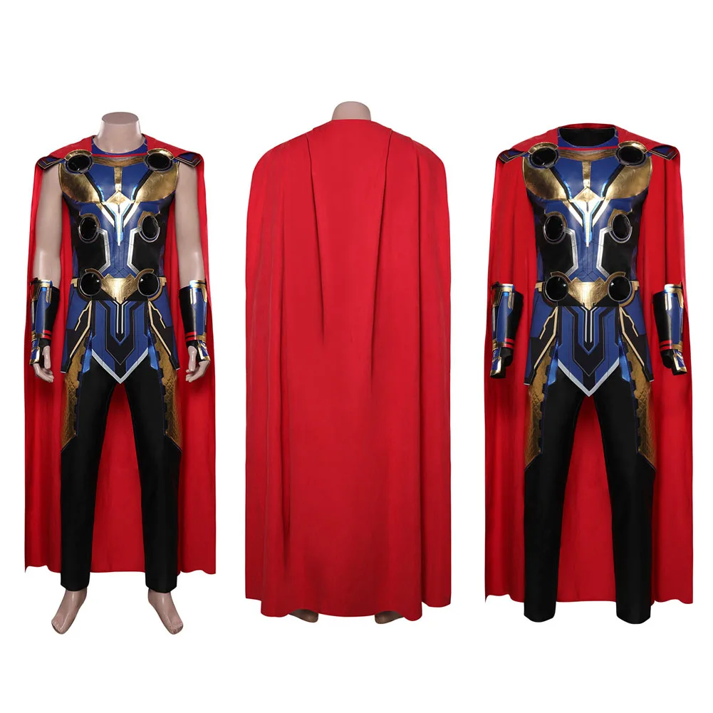 

Thor: Love and Thunder Thor Cosplay Costume Outfits Halloween Carnival Suit
