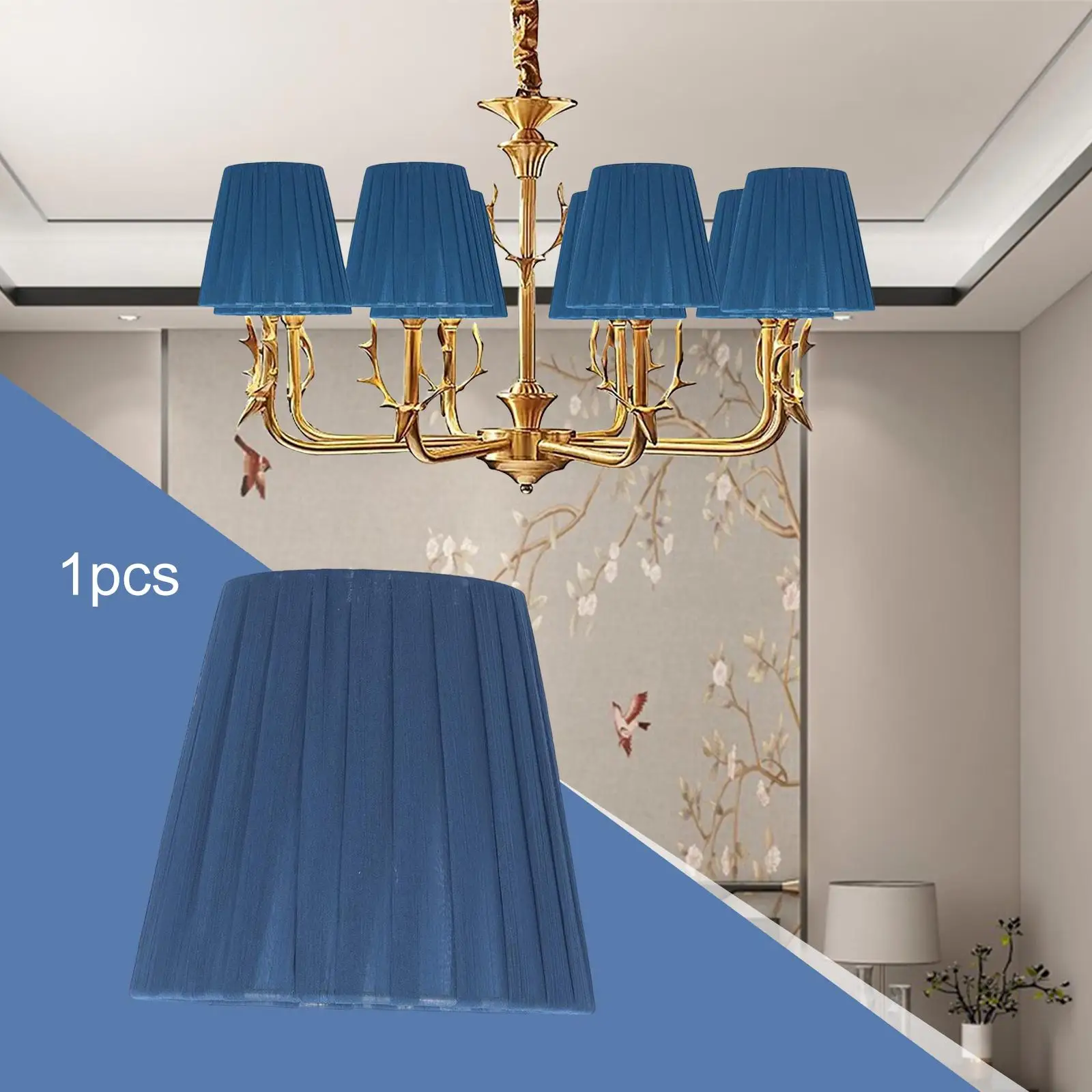 

Fabric Lampshade Floor Light Drum Lamp Shade for Home Decoration