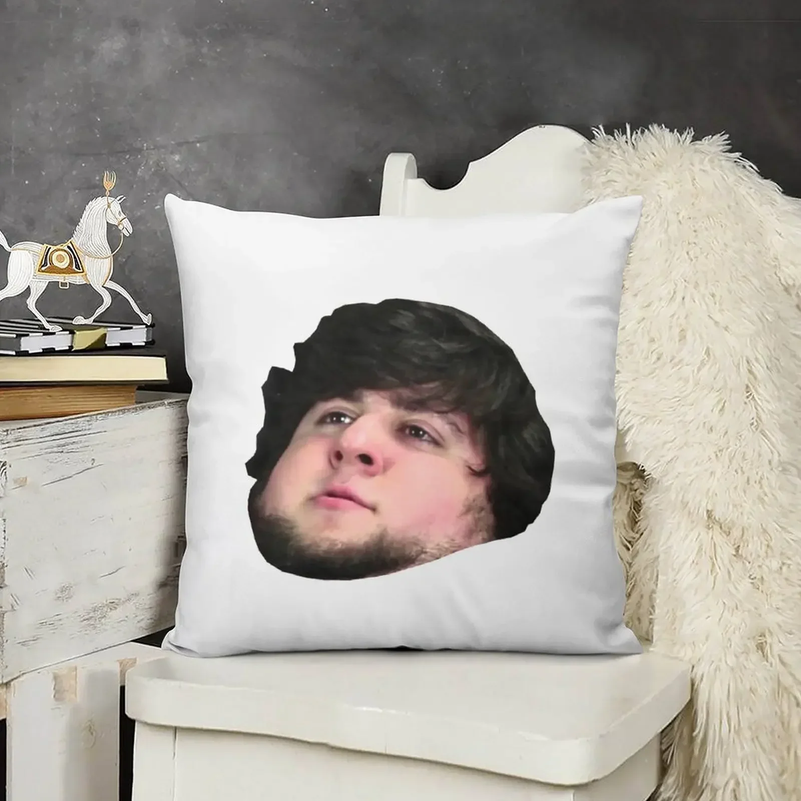 JonTron Throw Pillow рождественские украшения для дома 2025 спальные подушки подушка
