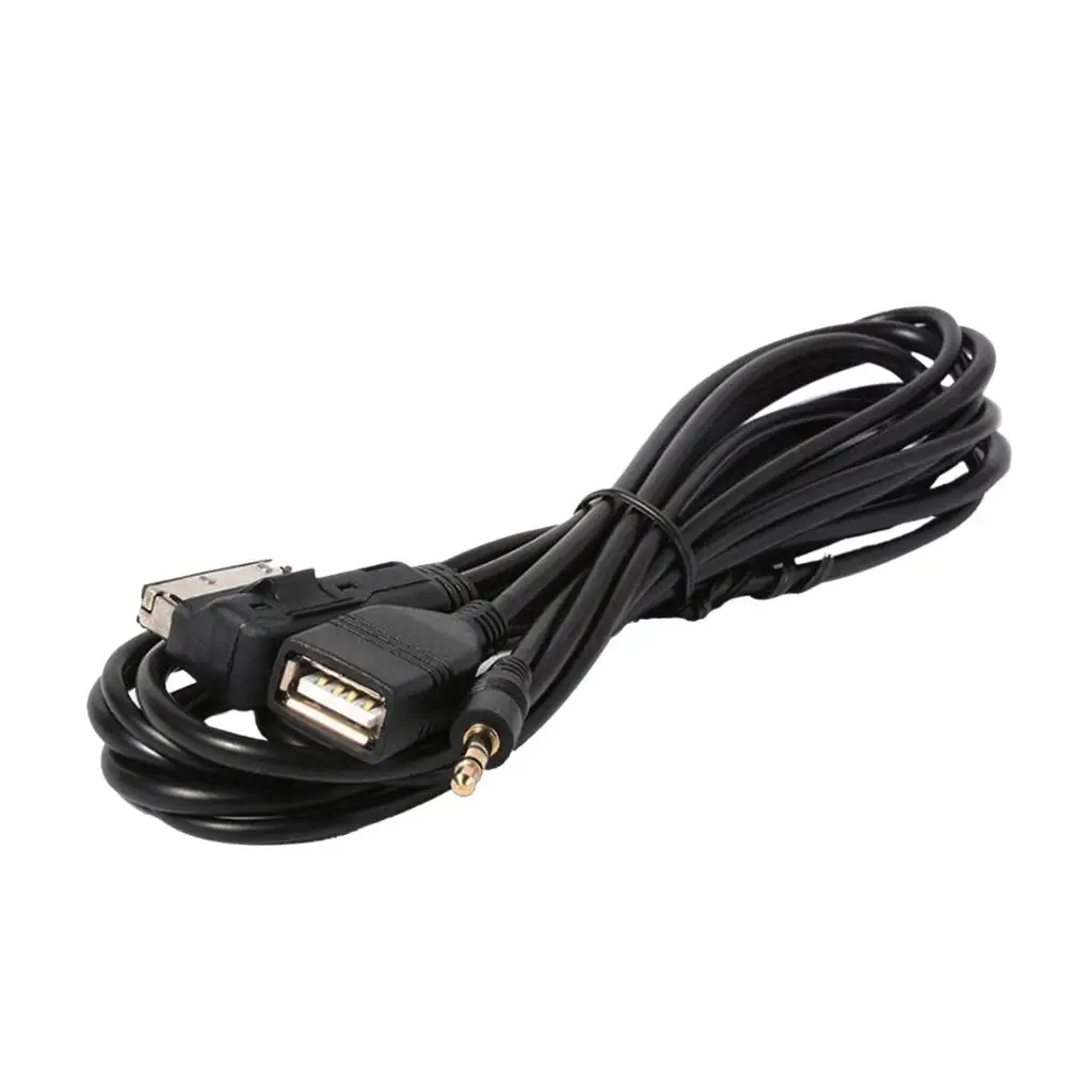 

Car Media AMI MDI to 3.5mm Audio USB Female AUX Adapter for Audi VW