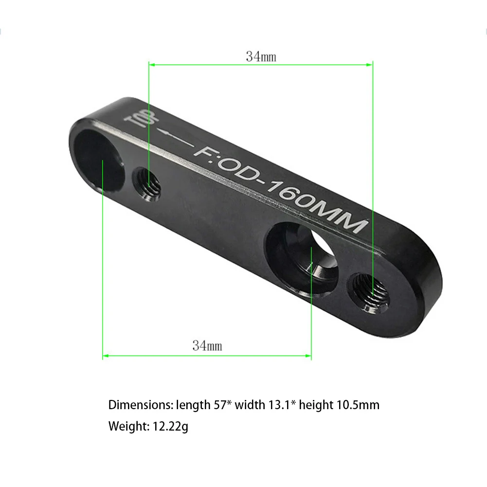 

Bicycle Flat Mount Disc Brake Adapter Front 140mm 160mm FM Calliper Bycle Accessies Equipments For Safety Cycling For-SHIMANO