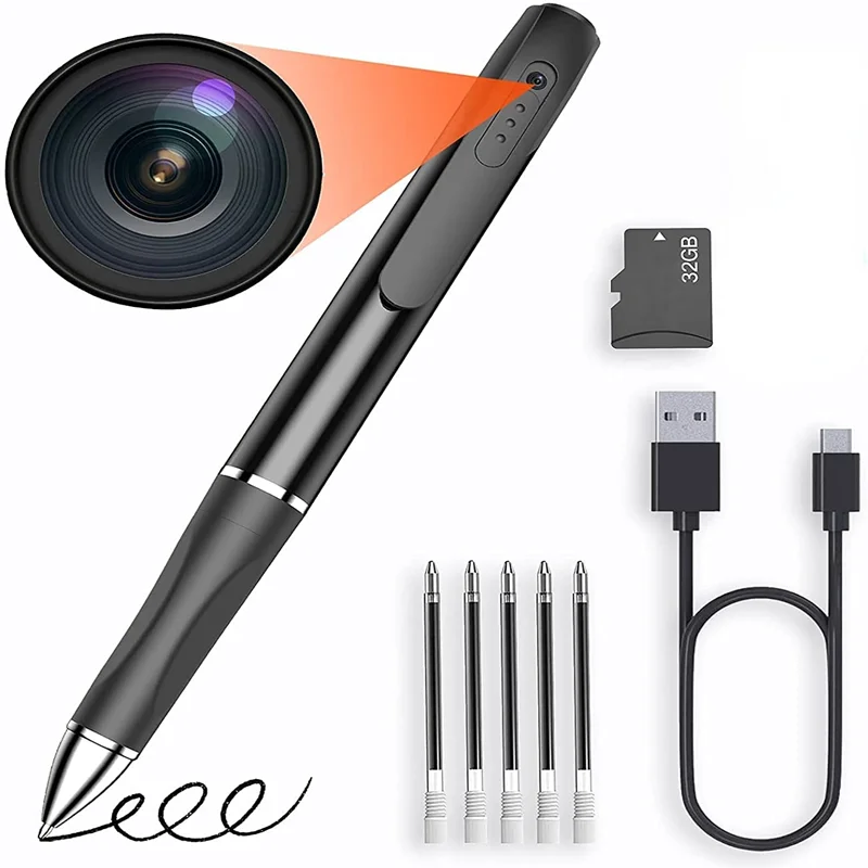 

Mini Camera Pen Pocket Dvr Beveiliging Camcorder Voor Zakelijke Conferentie Digital Audio Video Recorder