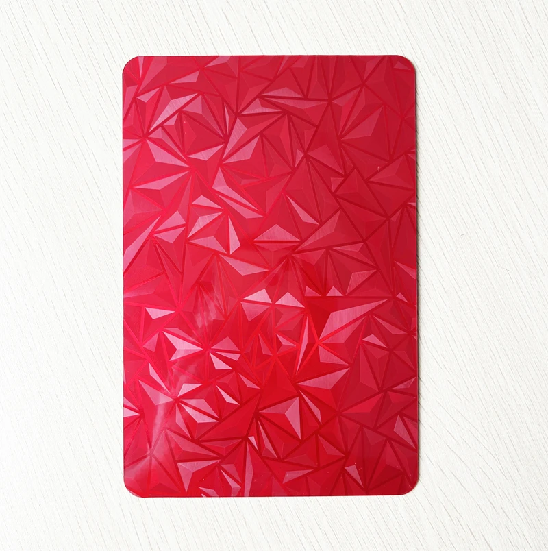 50 Pcs Nano Plating Red Phone Skin Sticker Printing Decorative Protectors Smartphone Back Housing Cover Film for Cutting Mahcine