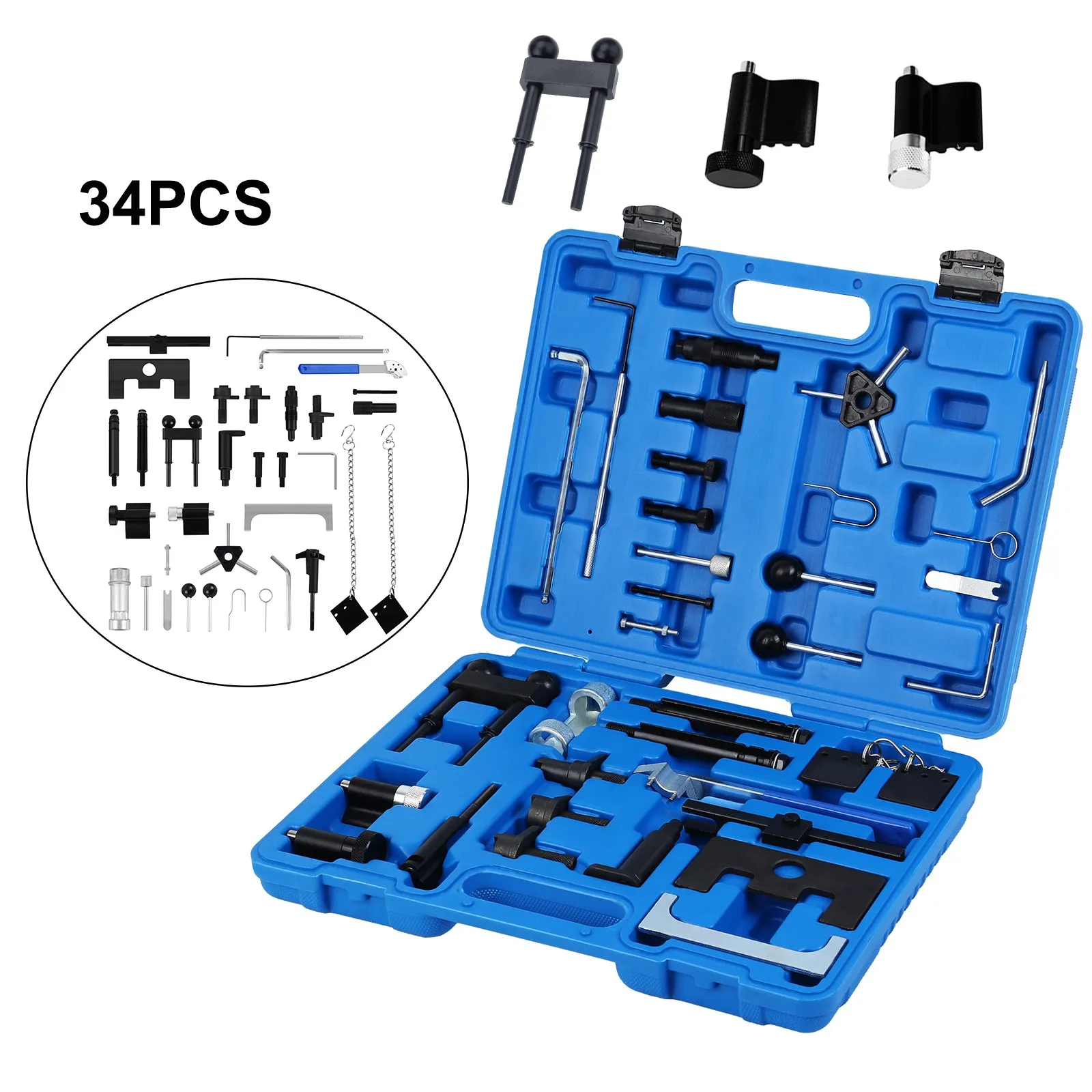 

Amonstar Professional Engine Timing Tool Set Petrol Diesel Engine Camshaft Timing Locking for Audi VW Seat Skoda 1.2 1.4 1.9 TDI