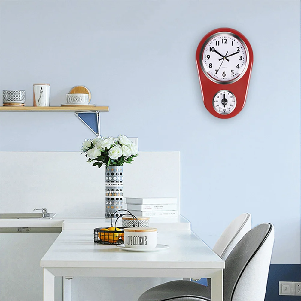 

1 шт. кухонный таймер, декоративные легкие практичные прочные многоразовые кухонные часы, настенные часы для гостиной