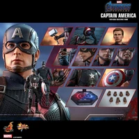 hot toys movie masterpiece series mms536 captain america avengers endgame end game sixth scale 16 chris evans action figure
