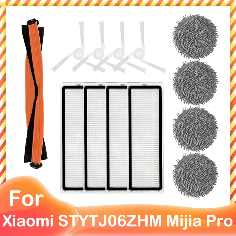 

Spare Hepa Filter Main Side Brush Mop Rag Cloth For Xiaomi STYTJ06ZHM Mijia Pro Robot Vacuum Cleaner Replacement Accessories