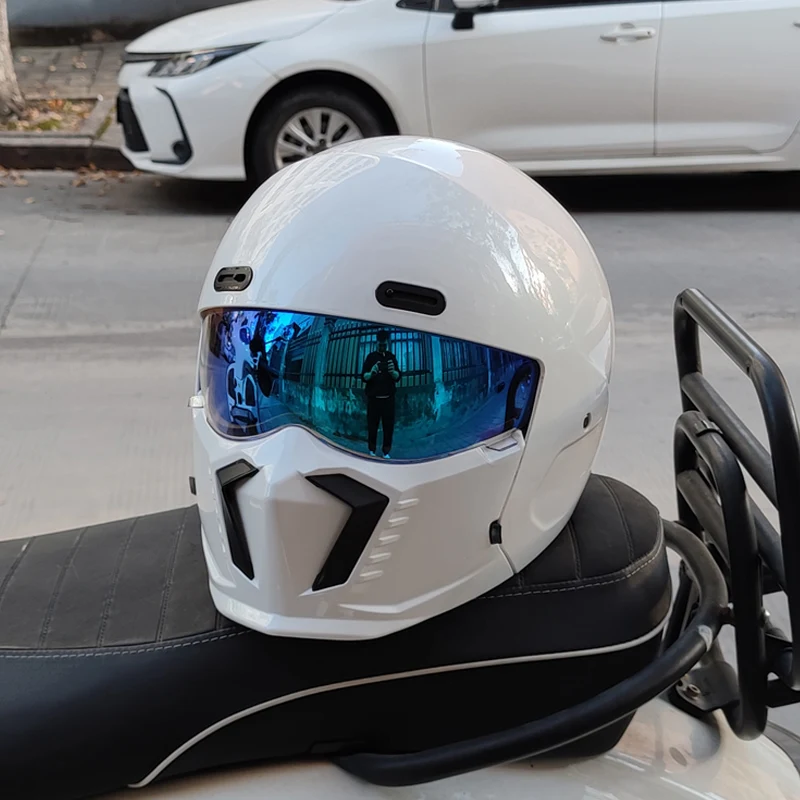 Новый Скорпион Ретро Мотоцикл Cascos Мото Локомотив Личность Многоцелевой