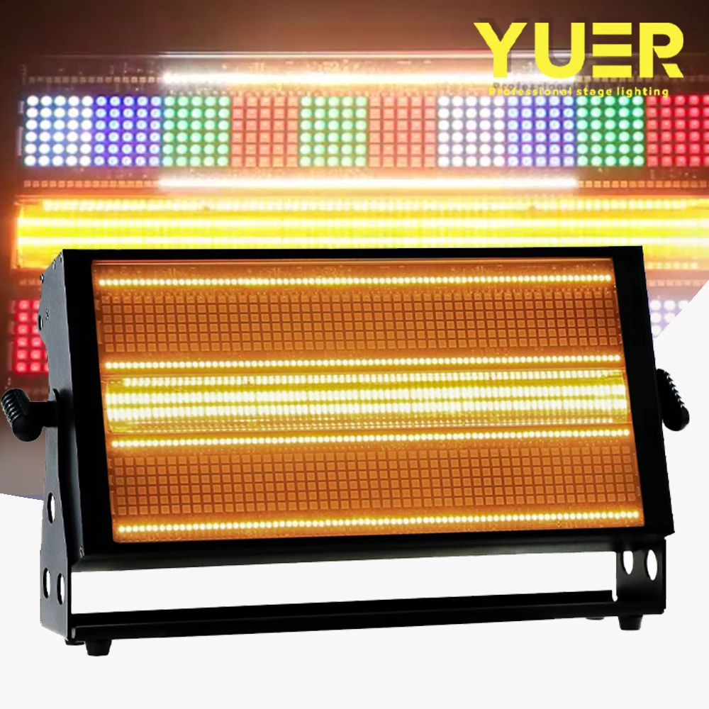 Супер яркость сценического стробоскопа 600 Вт светодиодный COB янтарно-белая