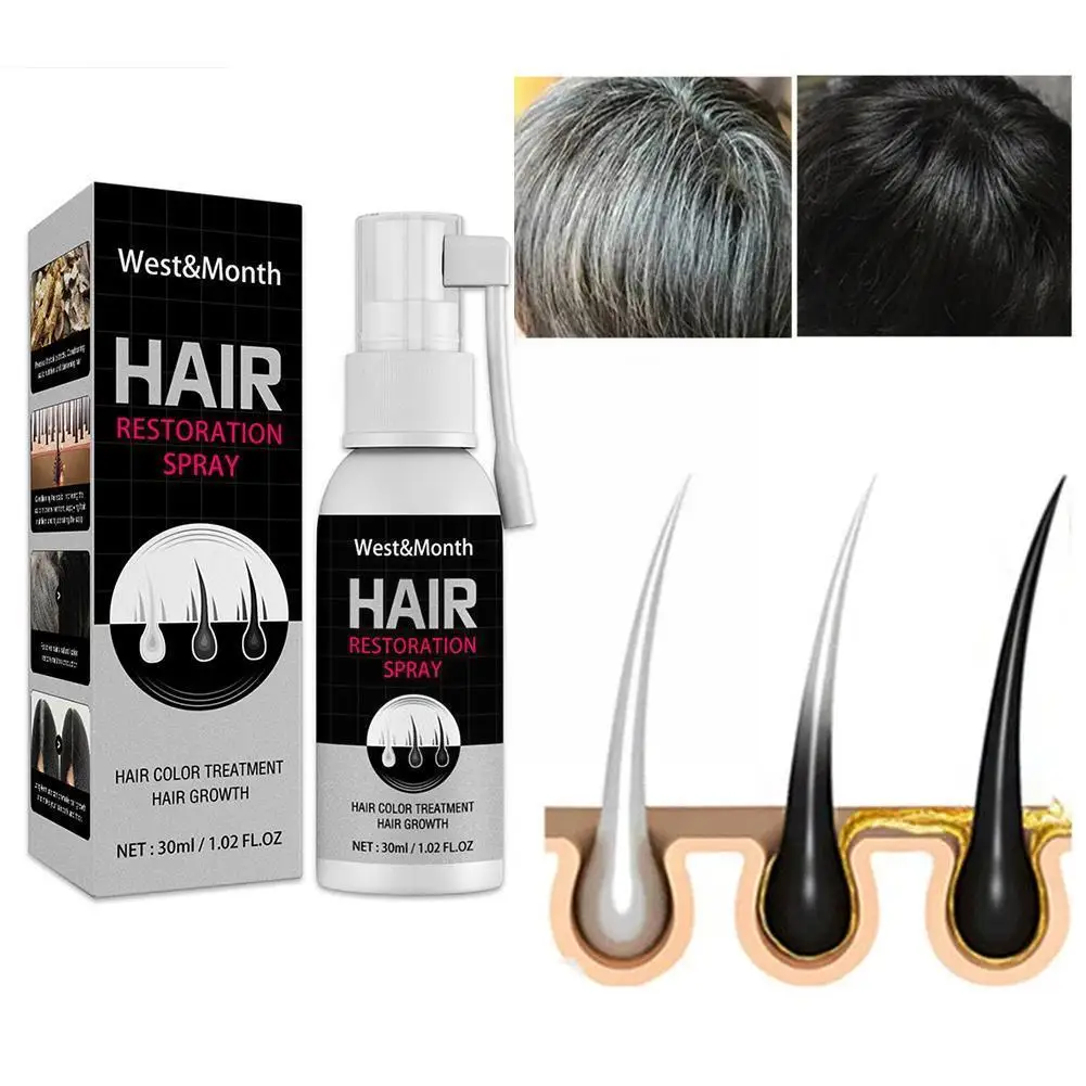 

Hair Treatment Serum Anti Hair Loss Hair Growth Hair Spray Spray Hair Hair White Essence Black White Anti Repair X4g0