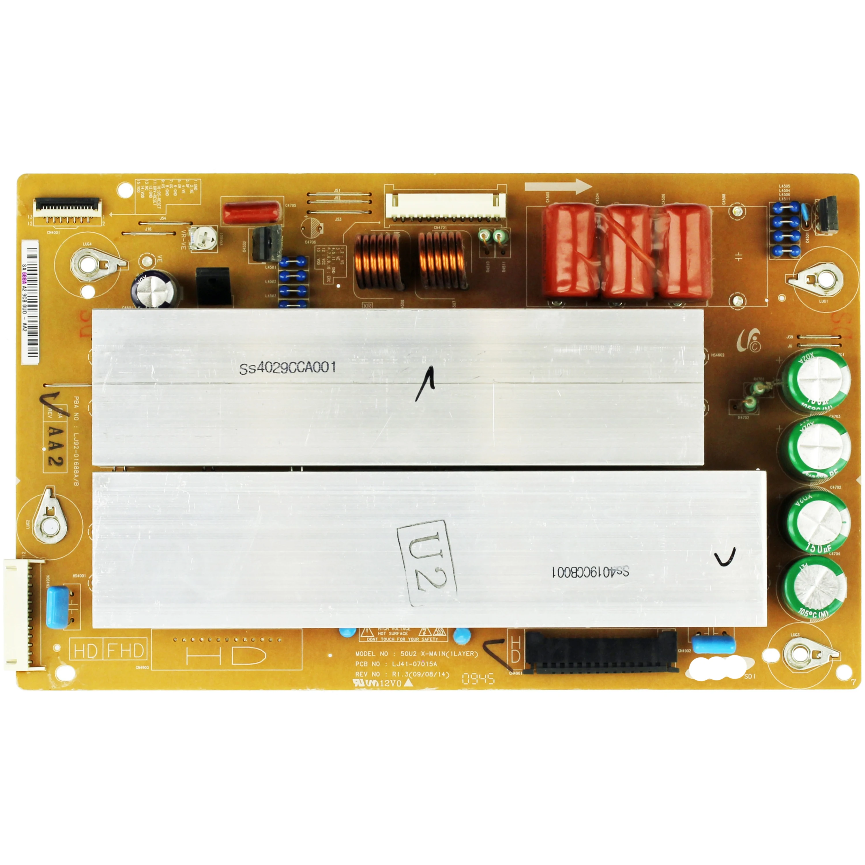 Оригинальная плазменная телевизионная панель X Z, фотосессия для PS50B430P2 PN50B450B1 PN50B400P3 X Z-Главная плата