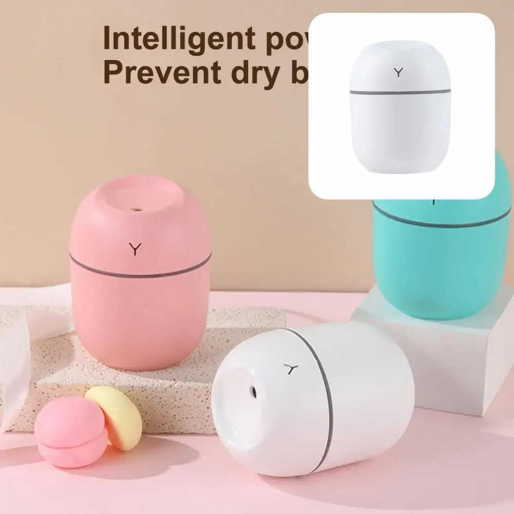 

Useful Humidifier Diffuser USB Power PP Elegant Appearance Romantic Light Mist Maker Air Purifier Air Humidifier