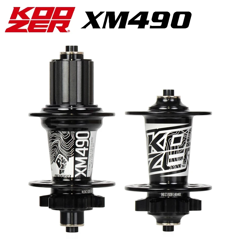 

Koozer XM490 Hubs 4 Bearing 6 Claws MTB Mountain Bike Hub Front Rear QR or Thru 32 Holes Disc Brake Bike Hub 8 9 10 11 12Speed