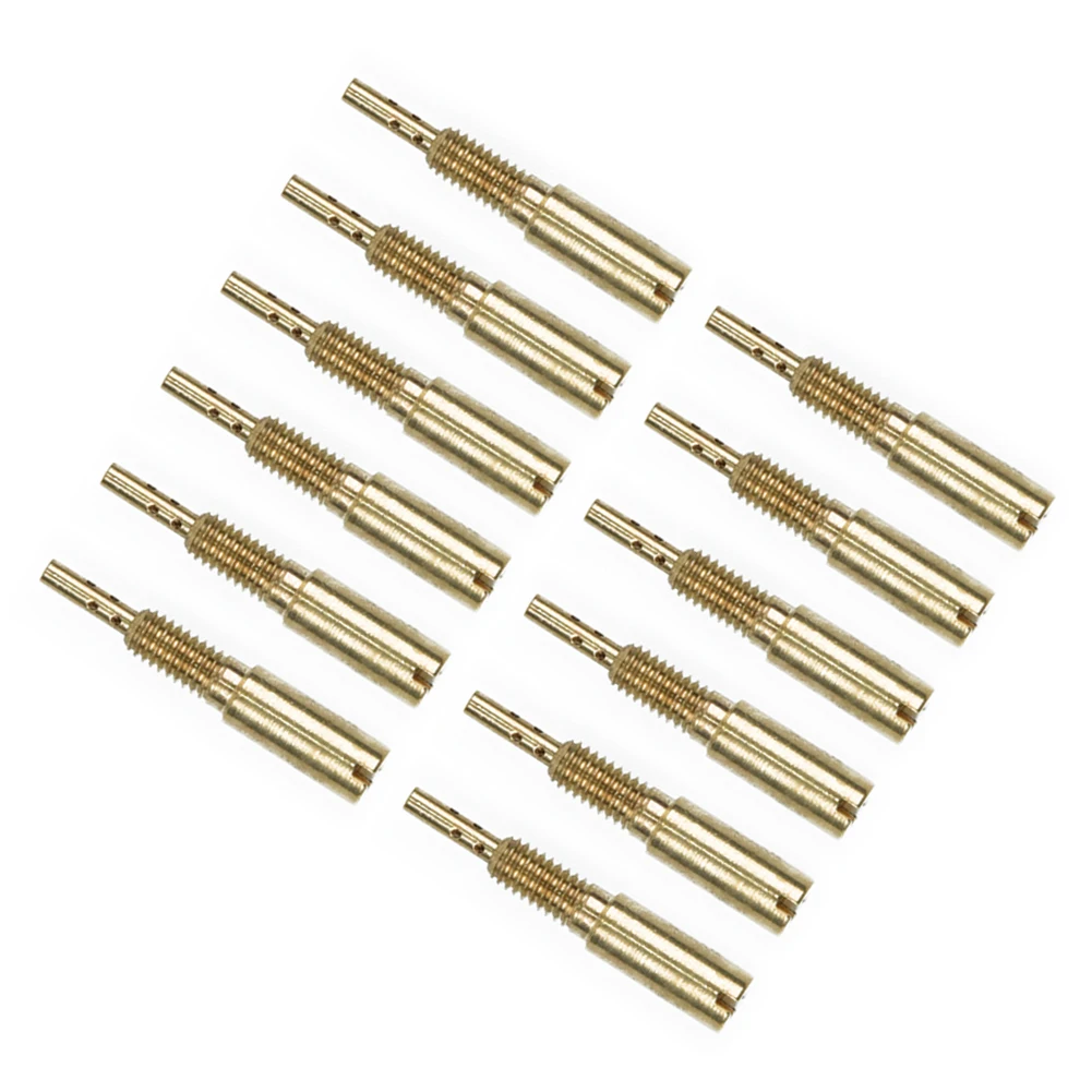 Для фотоэлементов VM28486 Pilot Jets 12 шт. Golden 10-37,5 Sub-инжекторы для мотоцикла Mikuni HS40 прочные детали (art.: 3920beede25fc) - 3920beede25fc