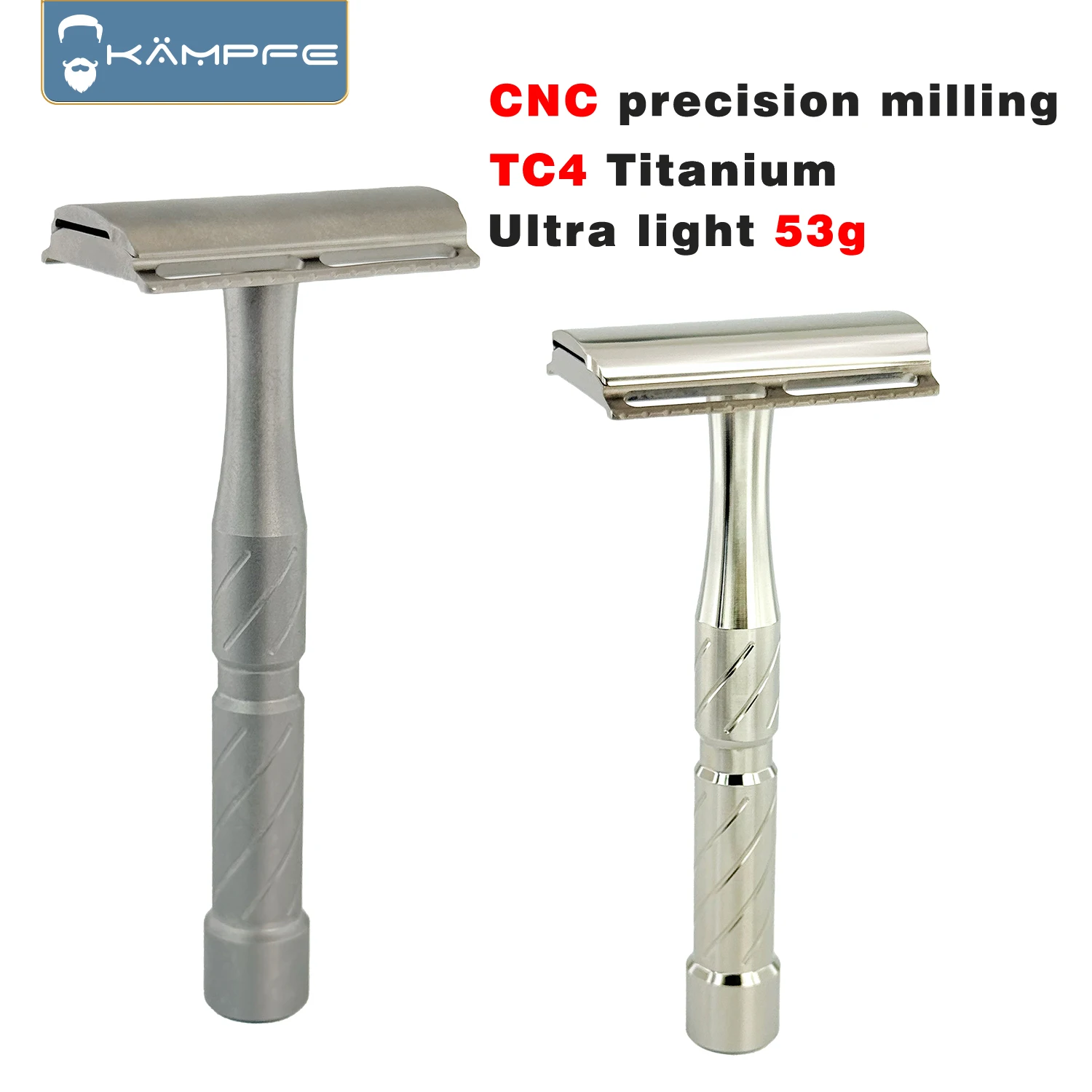 KAMPFE Ultra Light 53g Титановая бритва | AliExpress