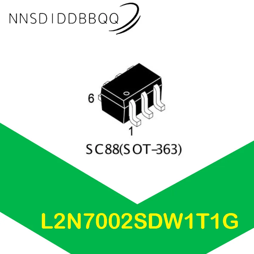 20 шт./лот L2N7002SDW1T1G 701 МОП-транзистор SC-88(SOT-363) N-channel 60V 270mA