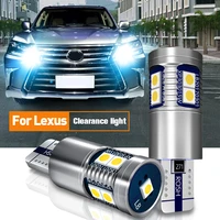 2pcs led parking light w5w t10 canbus for lexus ls430 ls460 lx470 lx570 rx300 rx330 rx350 sc430 gs450h hs250h ls600h rx400h