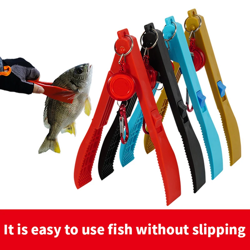 

Fishing Body Grip Clamp Gripper Grabber with Lock Switch Trigger Multifunctional Fishing Fish Clip Hand Controller Tackle Tool
