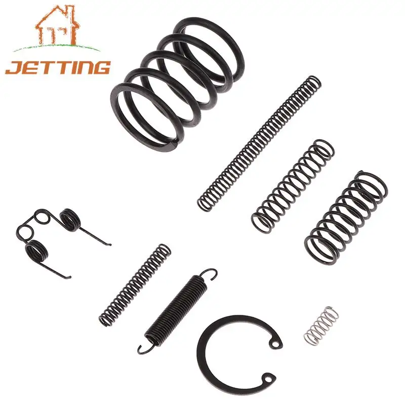 9Pcs Pallet Air Coil Nailer Accessory Springs Set Spare Parts For CN55 Pneumatic Coil Nailer Pallet Nailing Machine