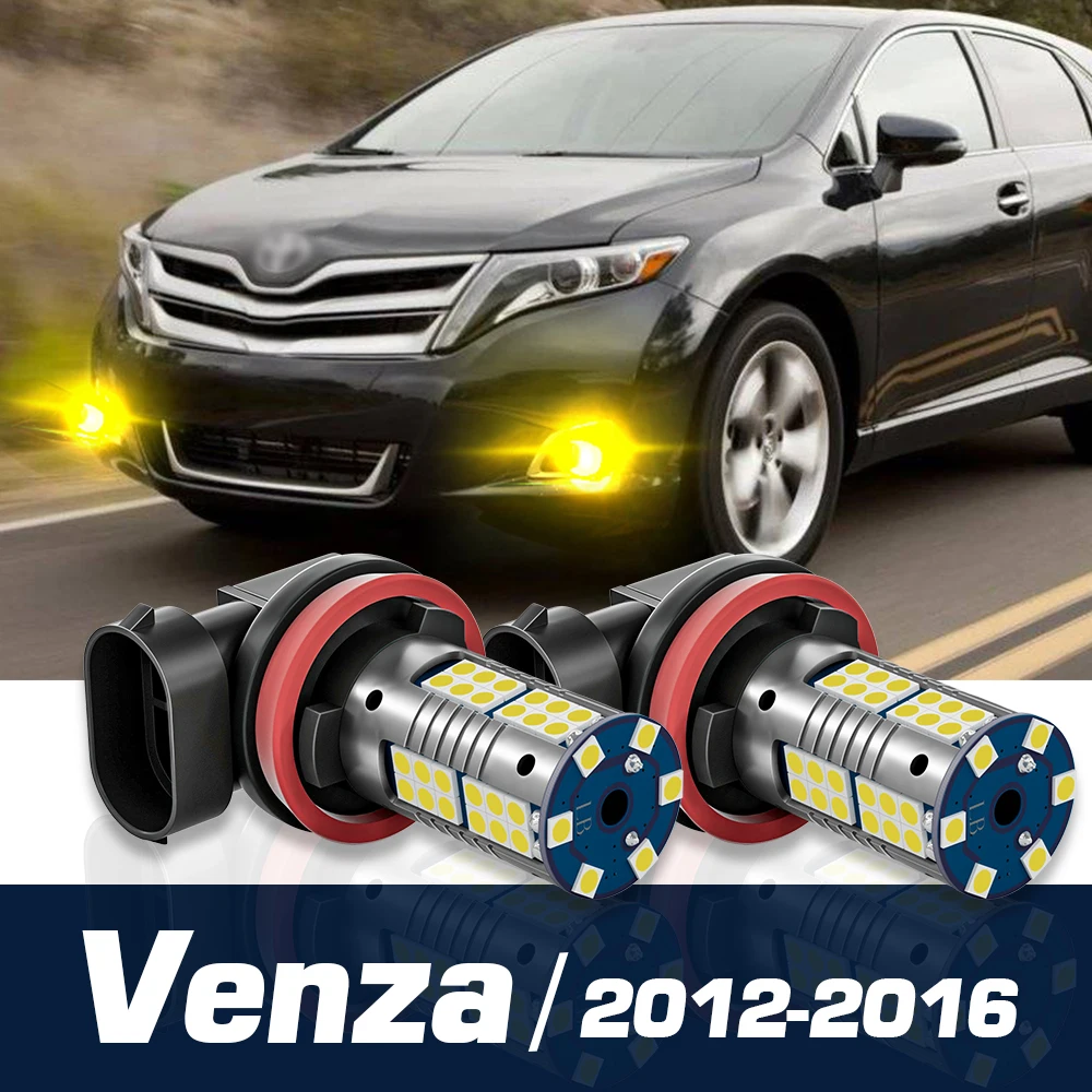 

2pcs LED Fog Light Canbus Accessories For Toyota Venza 2012-2016 2013 2014 2015