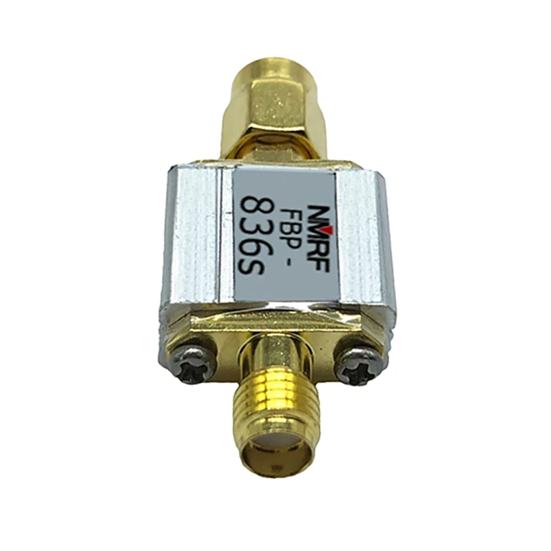 

836(824-849)Mhz GSM900 25Mhz Bandwidth SAW Bandpass Filter SMA Interface