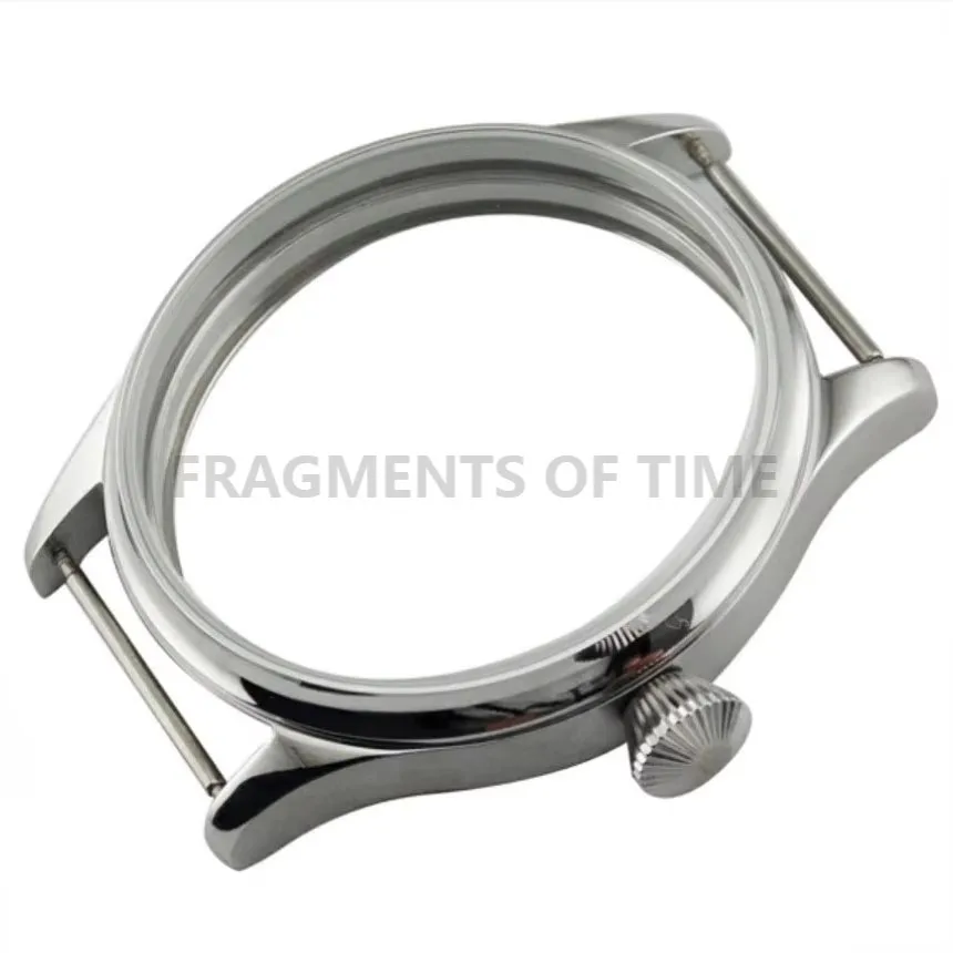 44 мм часы из нержавеющей стали 316L модель ETA6497/6498 ST3600/3621 механические ручные