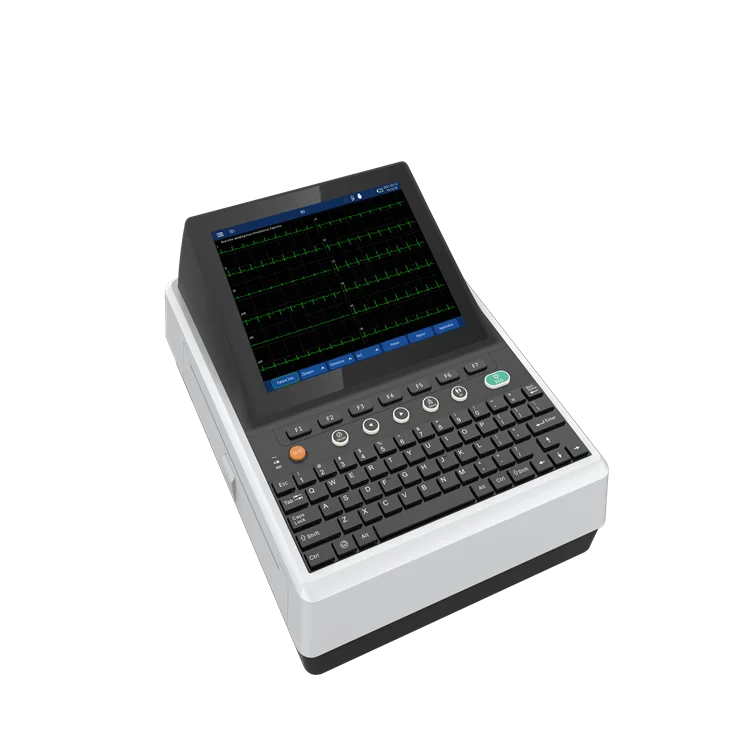 

new cheap price digital twelve channel ECG machine with analysis
