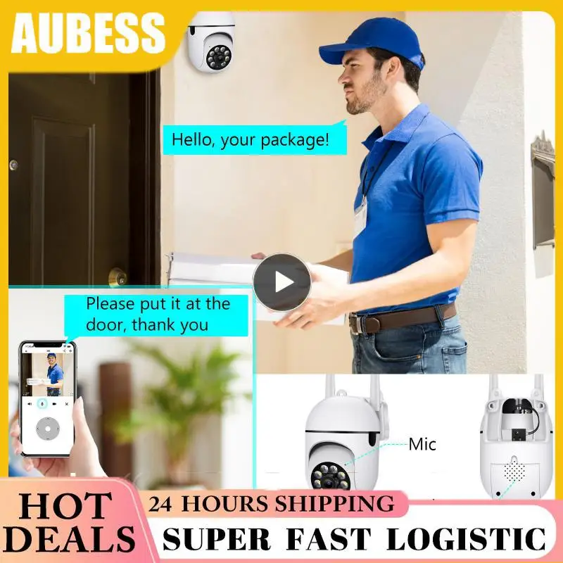 

With Motion Detection Ptz Wifi Security Camera 1080p Hd Wireless Wifi Camera Closed-circuit Television Mobile Remote Monitoring