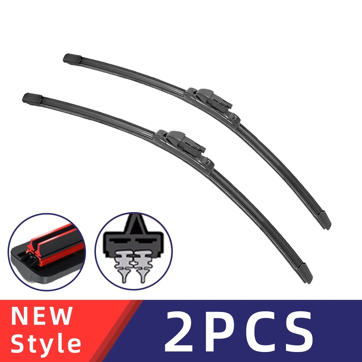 

Для BYD Frigate 07, передний стеклоочиститель General Motors, многофункциональный стеклоочиститель с двойной резиновой полосой, 2023 2024