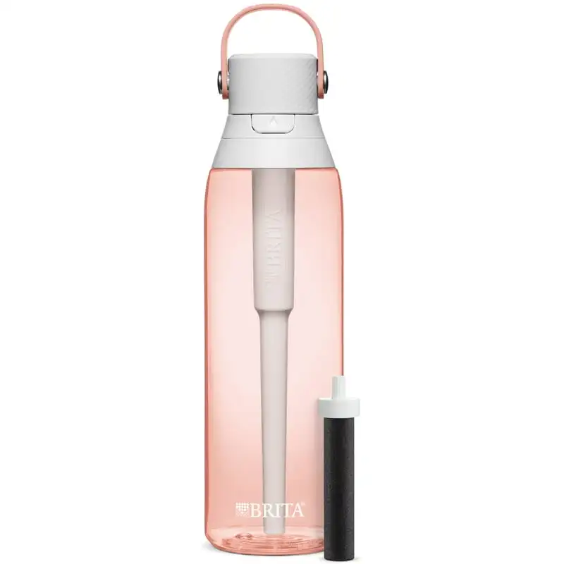 

Premium Leak Proof Filtered Water Bottle, Blush Pink, 26 oz