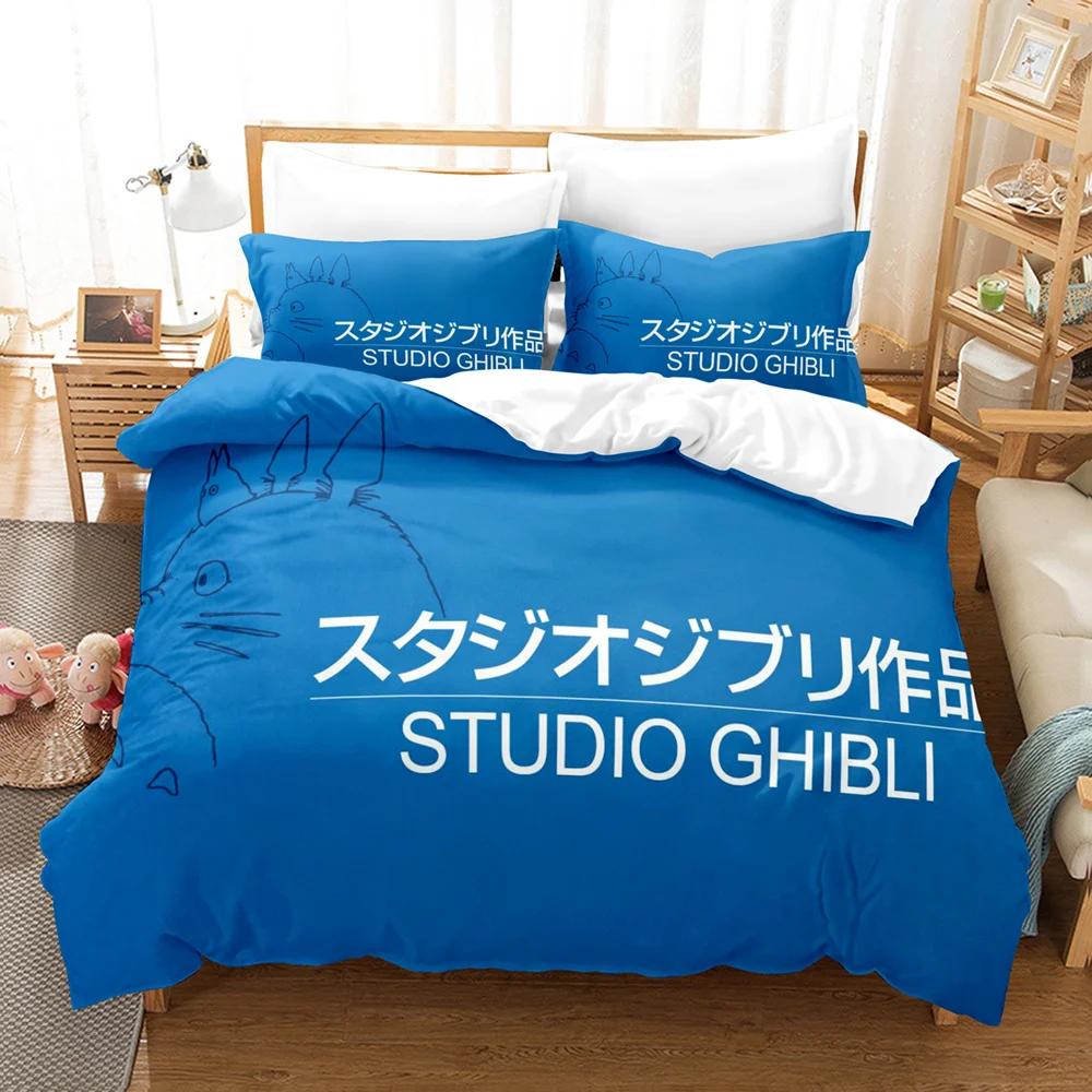 

Queen King Size Kawaii Bed Set Aldult Kid Bedroom Duvetcover Sets 3D Anime