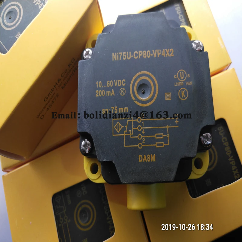 Быстрая доставка новый датчик NI50-CP80-FZ3X2 NI75U-CP80-VP4X2 NI75U-CP80-VN4X2 NI75U-CP80-AN6X2 В наличии