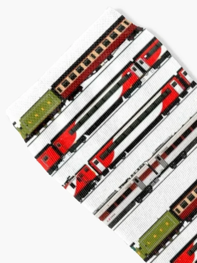 LNER LOCOMOTIVES THROUGH THE YEARS Носки люкс модные женские носки мужские