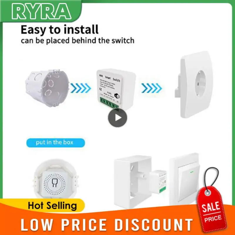 Мини-выключатель 16a Cozylife и Homekit переключатель дистанционного управления