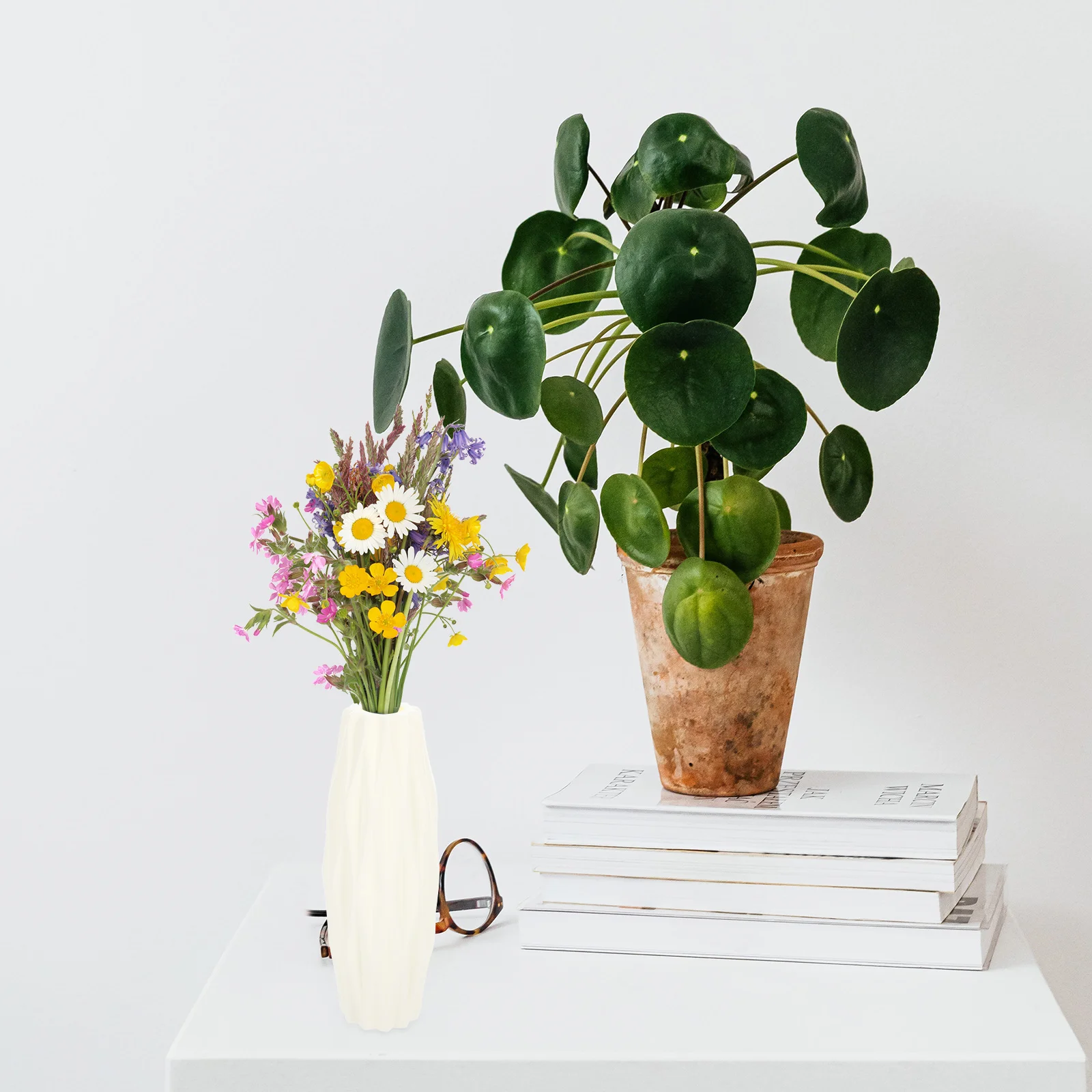 Современная ваза Craetive в скандинавском стиле комнатные растения розовые