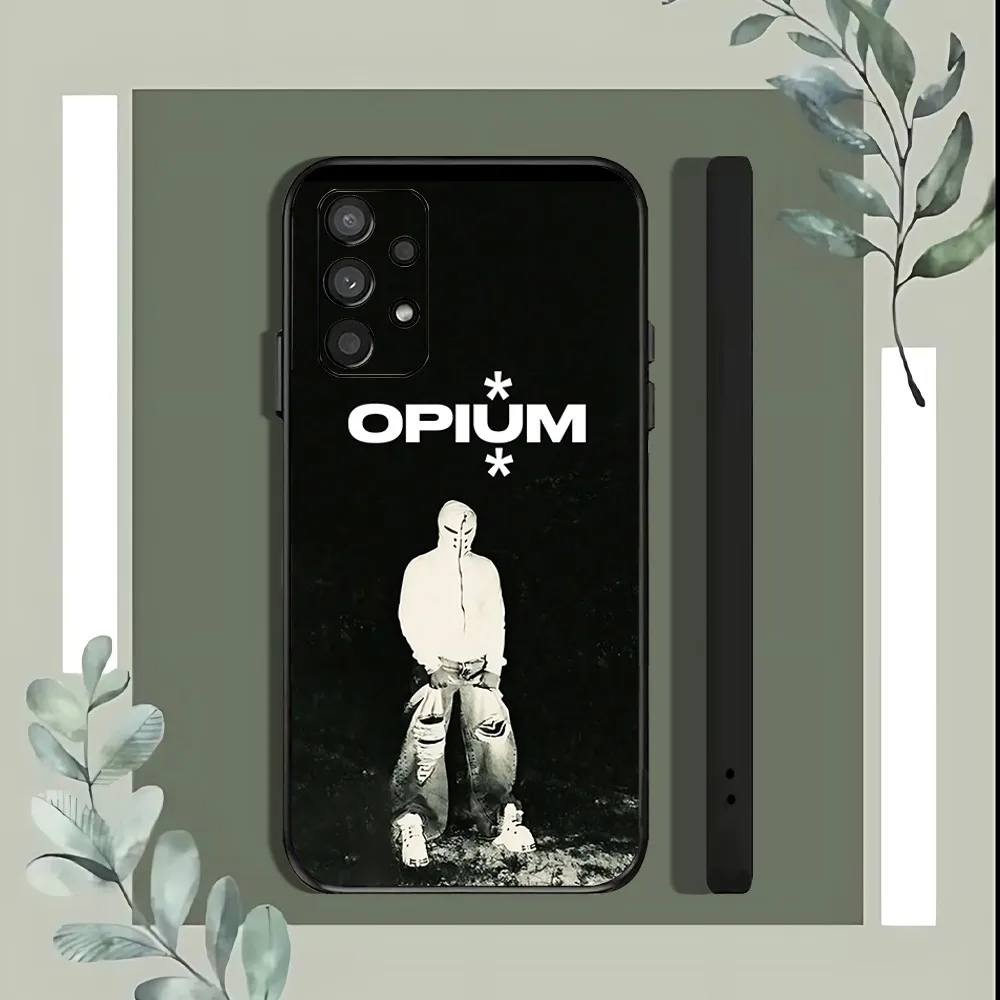 Чехол O-Opium Rap для Samsung Galaxy A52 A12 A51 S21 Edge S22ULTRA S23 S20LITE Plus Ультрачерный чехол