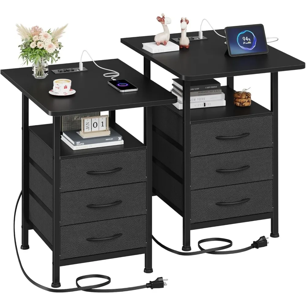 Домашняя мебель набор ночной подставки для спальни 2 с большой столешницей 19