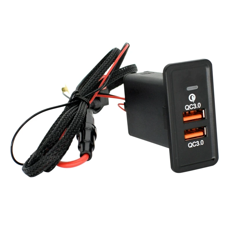 

Автомобильное зарядное устройство с двумя USB-портами, 12 В