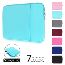 Soft PC Laptop Bag Notebook Case Double-layer Sleeve For Macbook Air 11 m2 13 14 15.6 17 Pro Dell HP Xiaomi Women Men Briefcase